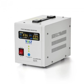 Источник бесперебойного питания (ИБП) Volt Polska SINUSPRO-800E 12V 500/800W (Белый)