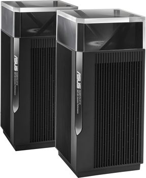 Маршрутизатор Asus ZenWiFi Pro ET12 AXE11000 2PK Black MESH система WiFi6E / AX11000 / 2.5 Гбит/сек