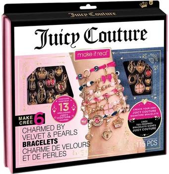Набор для создания шарм-браслетов Make It Real Juicy Couture (MR4417)