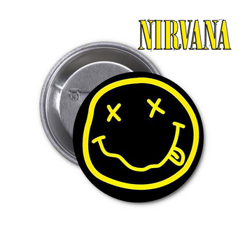 Значок Nirvana Нірвана #01
