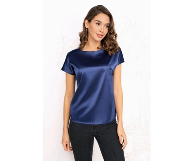6264-3 dark blue Блуза Anabel arto 42