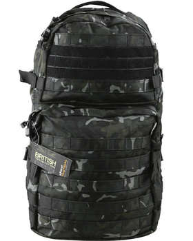 Рюкзак тактичний KOMBAT UK Medium Assault Pack, 40л мультікам чорний