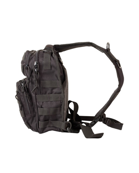Рюкзак тактичний однолямковий KOMBAT UK Mini Molle Recon Shoulder Bag, 10л чорний