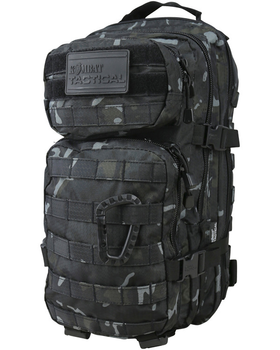 Рюкзак тактичний KOMBAT UK Hex-Stop Small Molle Assault Pack, 28л мультікам чорний