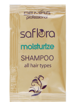 Шампунь для всех типов волос увлажняющий Demira Professional Saflora Moisturize (пробник) 15 мл