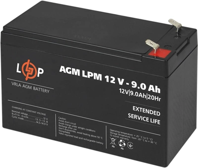 Аккумулятор LogicPower AGM Extended service life LPM 12V-9Ah (LP3866)