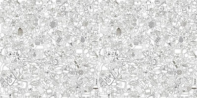 Обои-раскраски Игра "Найди меня" 60*120 C-120002