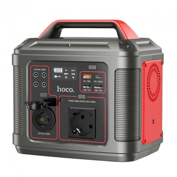 Портативная зарядная станция power bank УМБ HOCO Energy storage DB28 80000mAh 300W 3USB/Type-C/AC PD/QC