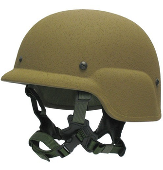Шлем-каска с ушной защитой стандарта NATO NIJ IIIA (1 клас ДСТУ 8835:2019)