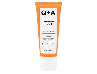 Увлажняющий крем для лица с экстрактом корня имбиря Q+A Ginger Root Daily Moisturiser, 75мл (742271477142)