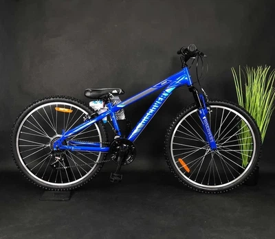 Велосипед Discovery Rider ST AM vbr 26", рама 13", 2020, синий с бирюзовым