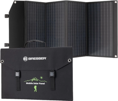 Портативное зарядное устройство солнечная панель Bresser Mobile Solar Charger 120 Watt USB DC (930152) 