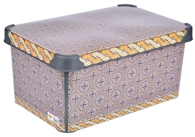 Контейнер для зберігання з кришкою Violet Decor Mosaic 10 л (0647 DECOR MOSAIC с/кр. 10 л)