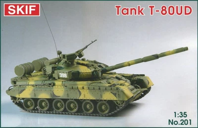 Сборная модель SKIF Танк Т-80УД "Береза" 1:35 (МК201)