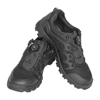 Кросівки чоловічі Han-Wild H511-83A Black р.43 спортивні з м'яким задником та автоматичною пряжкою TR_9870-42449