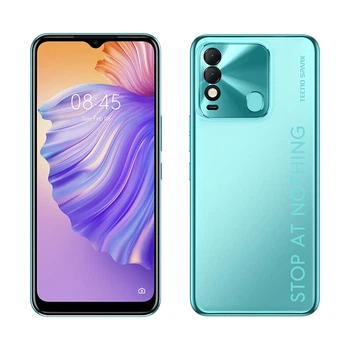 Смартфон Tecno Spark 8 (Kg6k) 4/64 Cyan (UA-UCRF)