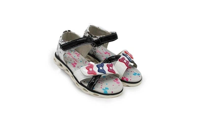 Босоножки Ok Shoes 22(р) декорированные бабочками (50-111)