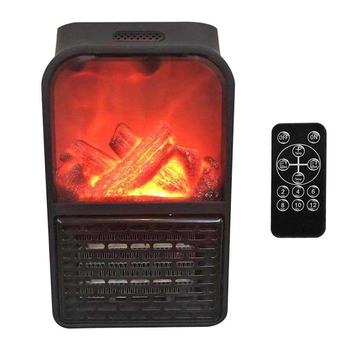 Портативный мини обогреватель Flame Heater 1000W с пультом