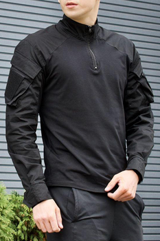 Рубашка Mamakazala тактическая Убакс черная S Черный (8039509)