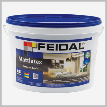 Краска интерьерная Feidal Mattlatex, белая 5л