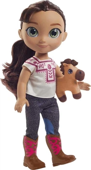 Большая кукла Лаки с плюшевой лошадкой Спирит Mattel Spirit Untamed Toddler Lucky Doll