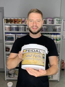 Штукатурка Feidal Sand Farbe 2.5 л (4820080584186)