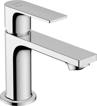 Змішувач hansgrohe Rebris E CoolStart EcoSmart+ для раковини зі зливним гарнітуром, хром 72587000