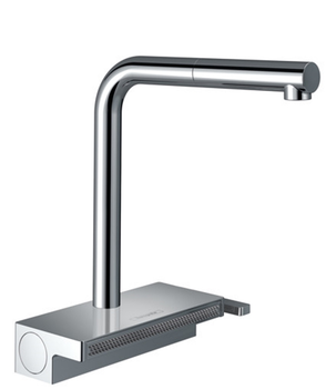 Смеситель для кухни Hansgrohe Aquno Select М81 250 2jet с выдвижным изливом Sbox 73830000