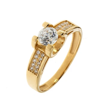 Кольцо Diamant К3498 (544505) 17.5