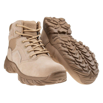 Чоловічі тактичні черевики Magnum Cobra 6.0 V1 Suede CE, Dessert Tan, 39 (MGN 55508-DESERT TAN-39)