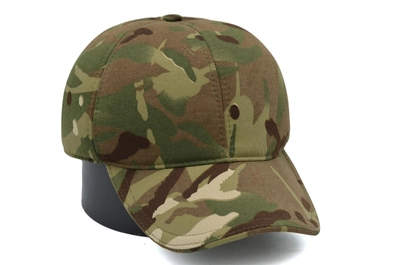 Утеплена кепка Fashion камуфляж мультикам multicam 56-60 см з флісовою підкладкою (F 0919-751)