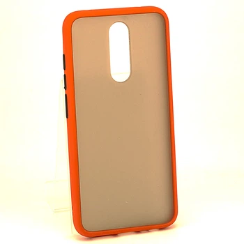Чехол Matteframe для Xiaomi Redmi 8 бампер матовый противоударный Красный