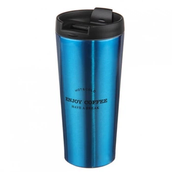 Термокухоль термос Аплюс 450 мл 1622 синій