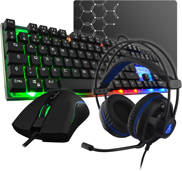 Игровой комплект The G-Lab Combo Gallium E Black