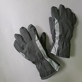 Чоловічі рукавички зимові тактичні для зимової риболовлі полювання на штучному хутрі Tactical Чорні (9227)