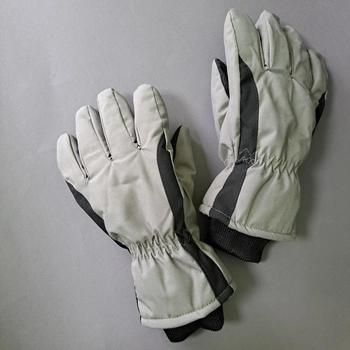 Чоловічі рукавички зимові тактичні для зимової риболовлі полювання на штучному хутрі Tactical Сірі (9227)
