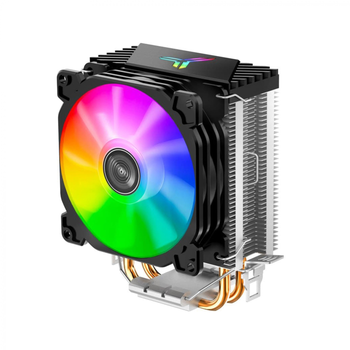 Процессорный кулер QUBE QB-OL1200 (92mm/3pin/2300RPM/30.5dBA/2 тепл. трубки)