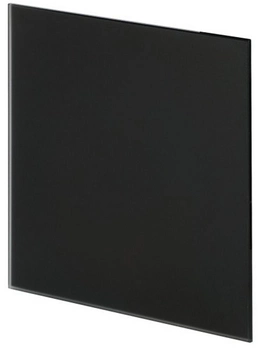 Крышка к вентилятору Awenta Trax PTGB125M Black Matte Glass