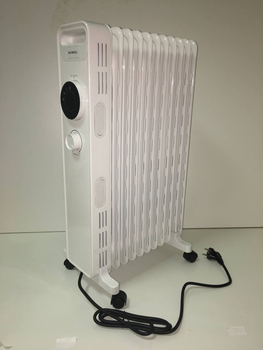 Оливний (масляний) радіатор обігрівач KUMTEL KUM-1230S White