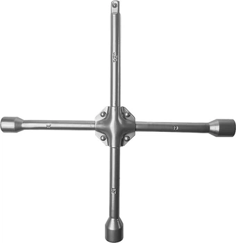 Крестообразный усиленный колесный баллонный ключ 17х19х21х1/2" Richmann B6780