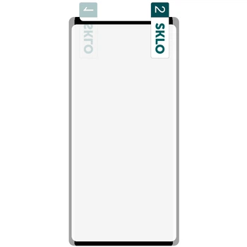 Полімерна плівка SKLO (full glue) (тех. пак) Samsung Galaxy Note 9 Чорний