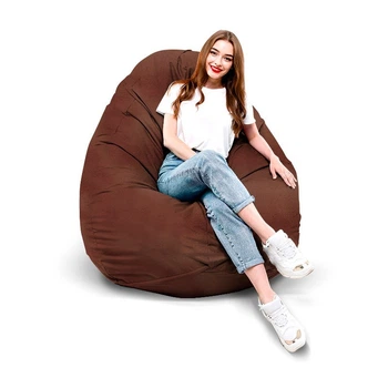 Кресло мешок Груша SanchoBAG, размер King Size (Очень большой) Оксфорд Коричневый