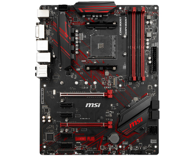 Материнская плата MSI B450 Gaming Plus Socket AM4 (B450 Gaming Plus) Б/У