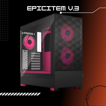 Игровой ПК EpicItem v.3 (RX 6900 XT 16GB / Ryzen 9 5900X / DDR4 32GB / SSD 250GB / 1TB)