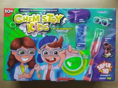 Набор для проведения опытов Danko Toys Chemistry Kids большой №2 (Укр) (CHK-01-02U)