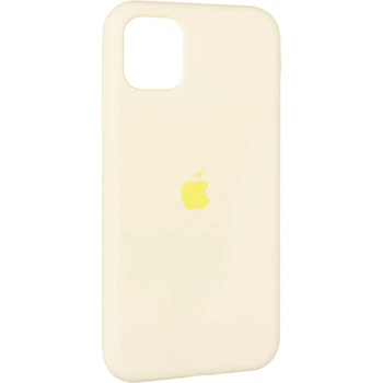 Чохол Fiji Silicone Case для Apple iPhone 12 Pro Max бампер Full Soft Mellow Yellow