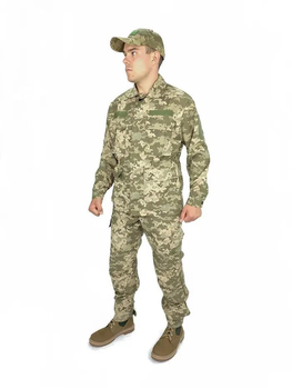 Мужской армейский костюм пиксель для ВСУ (ЗСУ) летний полевой TTX LE-2376 56-58 р