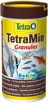 Корм Tetra Min Granules для аквариумных рыб в гранулах