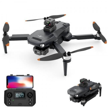 Квадрокоптер Kfplan KF106 Max - дрон с 8K и HD-камерами, ESC, 5G WI-FI, GPS, FPV, БК моторы, 3000м, до 30 мин. в кейсе