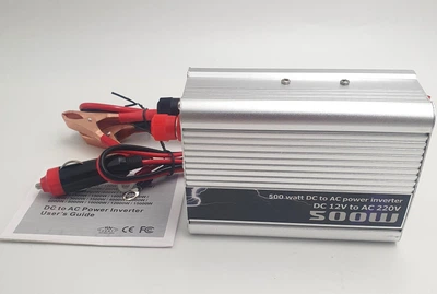 Инвертор авто преобразователь напряжения 12-220в 500вт и USB выходом 12V в 220V 500W Power Inverter
